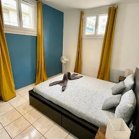 Joli Appartement Spacieux A 3 Min A Pied De La Mer Nice Exterior photo